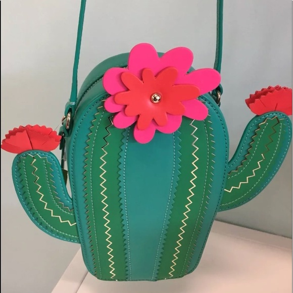 Kate spade new horizons cactus crossbody lizard - Picture 4 of 6